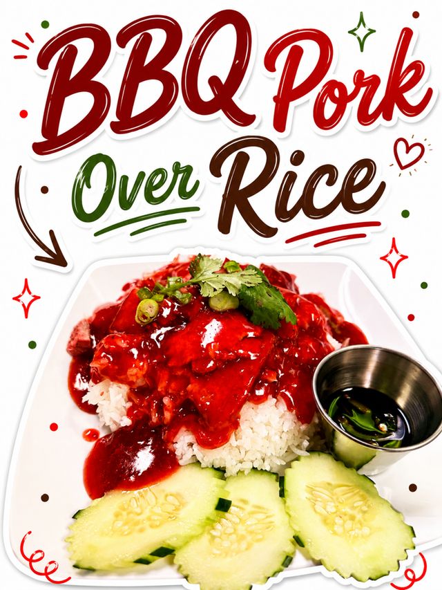 BBQ Pork Over Rice
