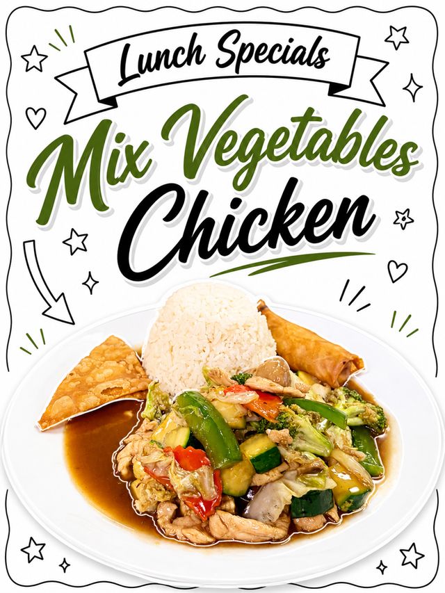 Mixed Vegetable Chicken