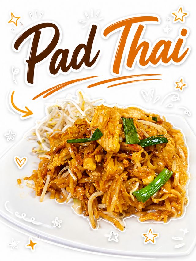 Pad Thai at Asian Garden