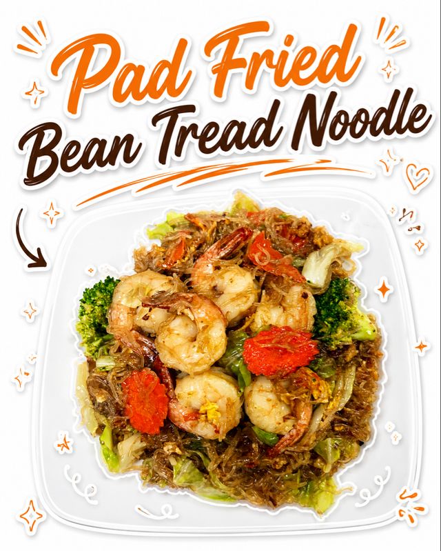 Pan Fried Bean Thread Noodle